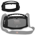 Black silicone case with handle for JBL portable Bluetooth speaker