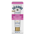 Gold Bond Age Renew neck & chest firming cream tube with gold cap, 2 oz