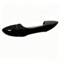 Black exterior door handle for the front passenger right side, glossy finish