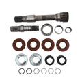 Front differential axle intermediate shaft inner kit with gears and seals, assorted parts