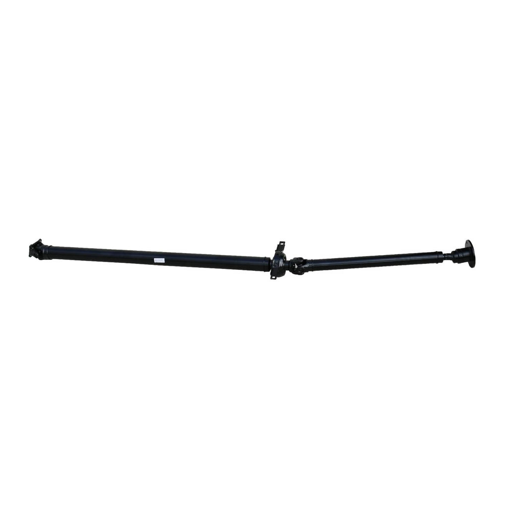 Driveshaft prop shaft with cross joint and threaded-style end caps