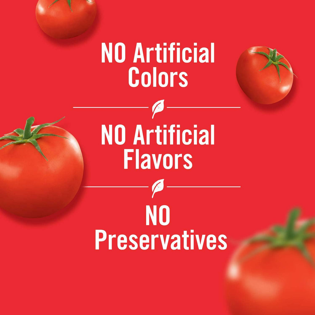 No artificial colors, no artificial flavors, no preservatives badge for ravioli cups