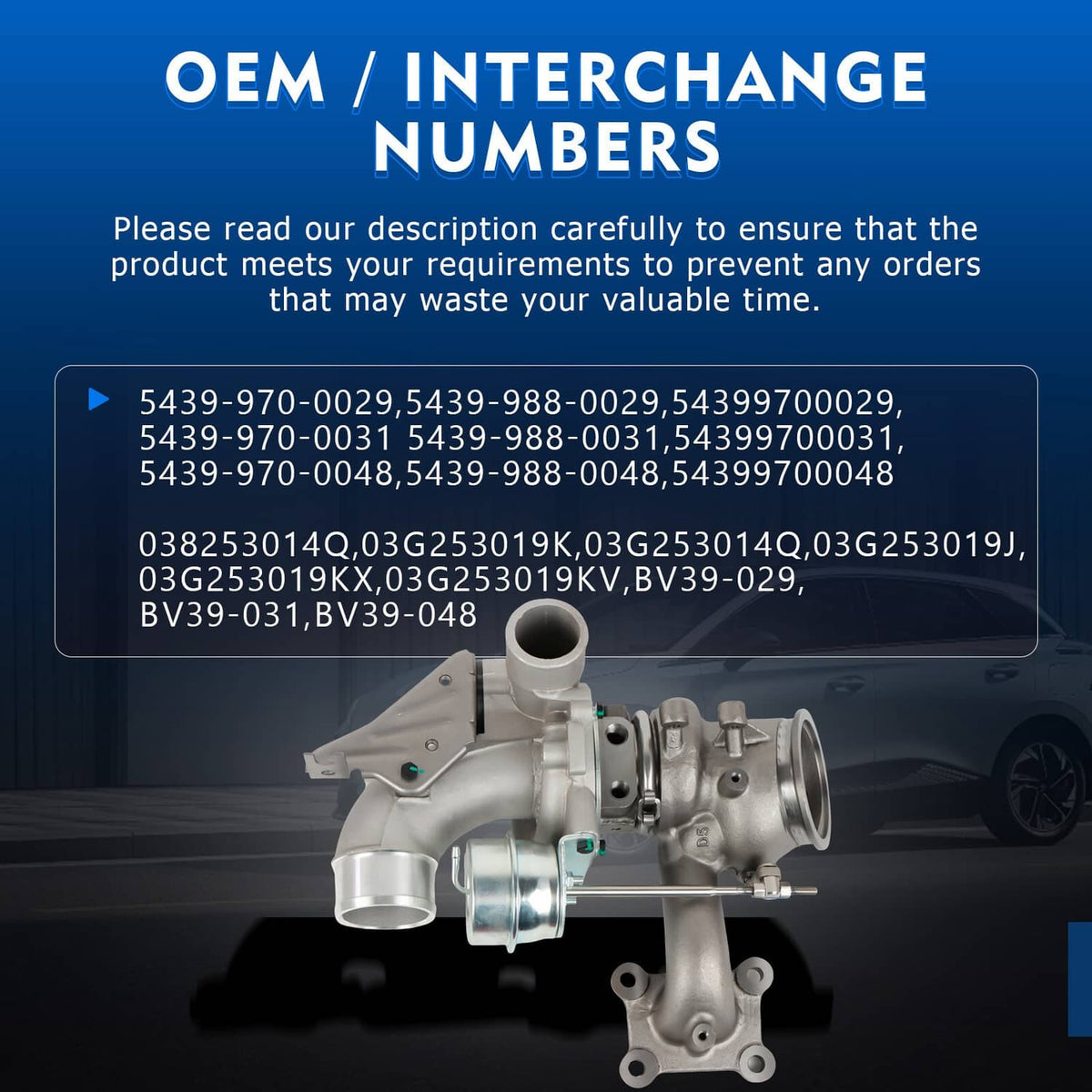 Turbocharger assembly with silver housing and compressor inlet/outlet ports