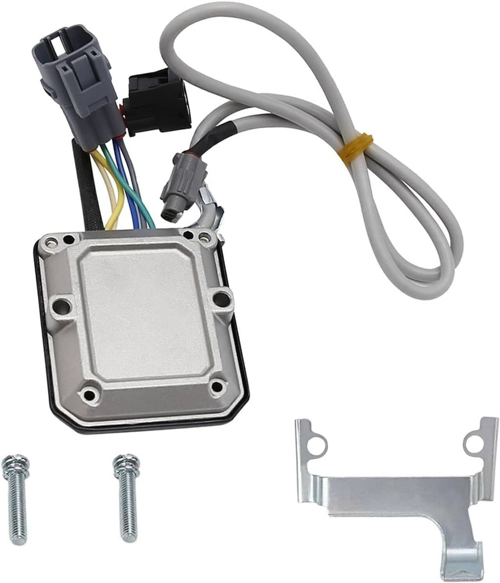 Ignition control module assembly, gray metal case with multi-wire leads and plugs