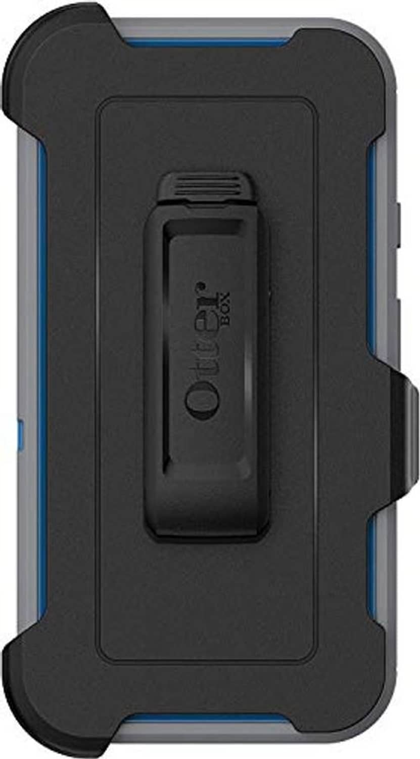 OtterBox Defender holster-style case with blue accents for Google Pixel XL
