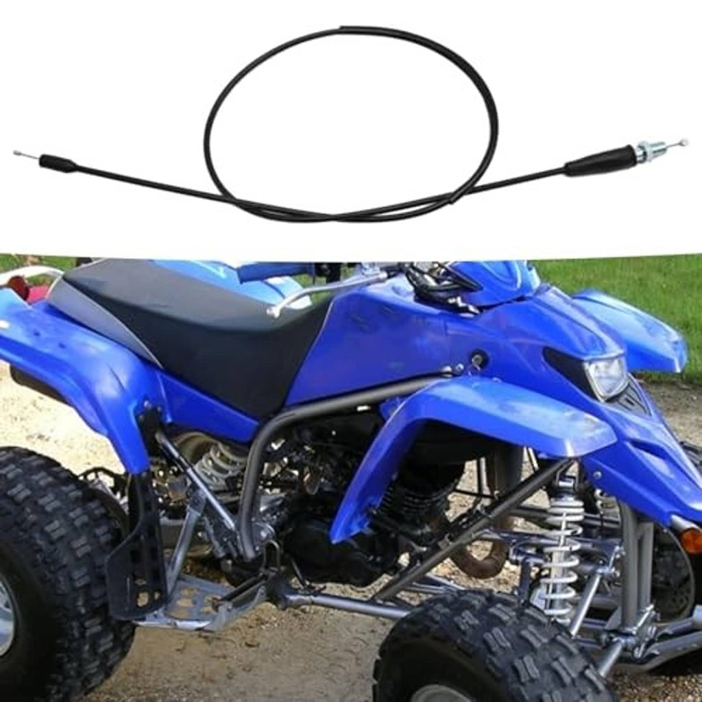 Throttle cable eliminator kit, black cable loop with two metal cable ends