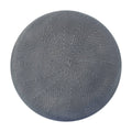 Dark grey knitted beret hat with small center seam detail