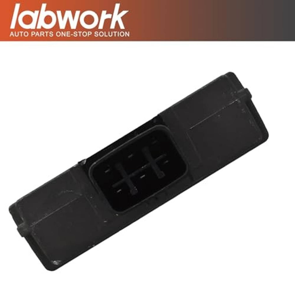 Black voltage regulator rectifier with plug side and recessed connector socket