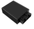 Black ignition control module with multi-pin connector, compact CDI box