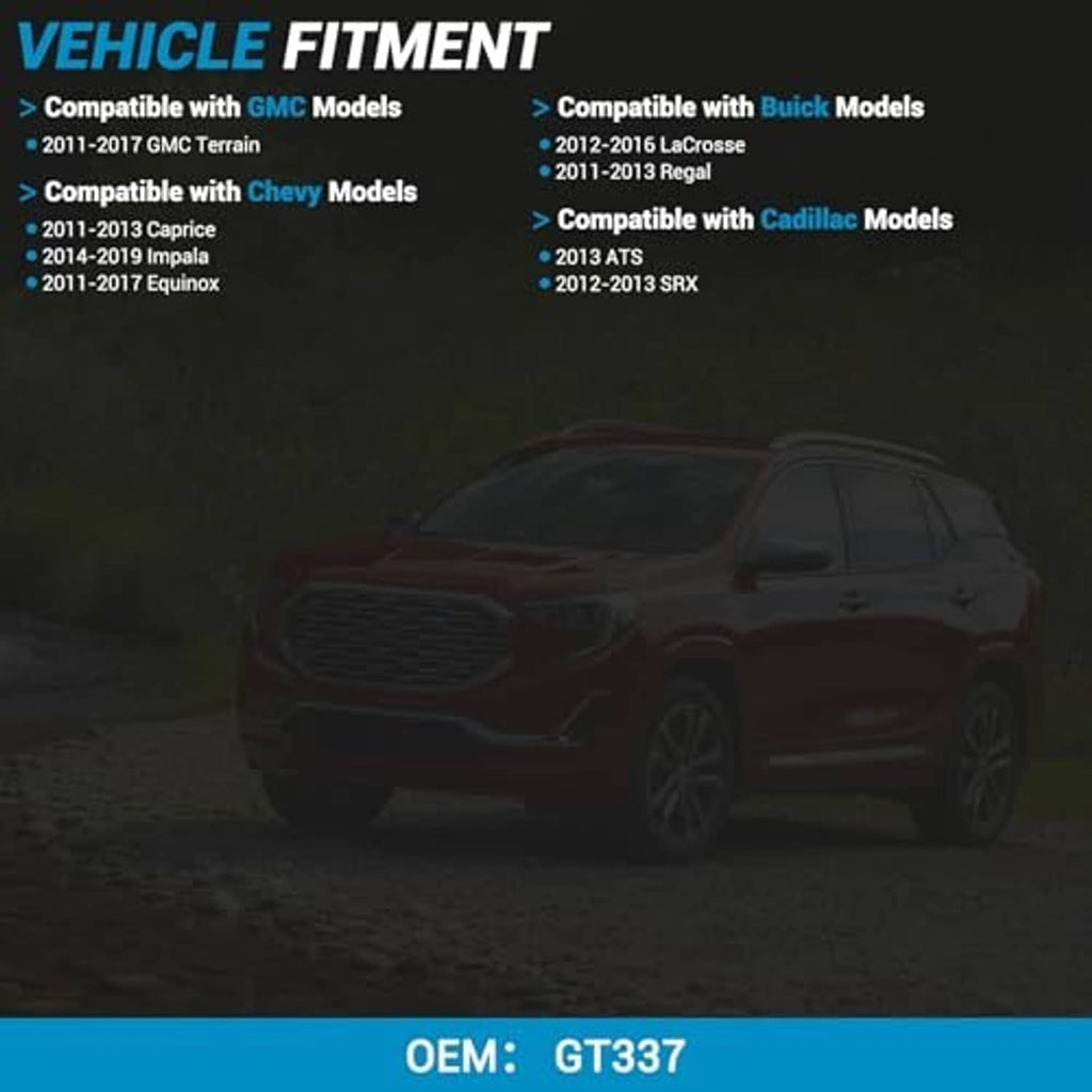 Fuel tank gas cap compatibility graphic for multiple vehicle models