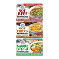 Plant-based bouillon cubes multipack with Not Beef, Not Chickn, Garden Veggie labels