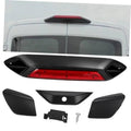 LED third brake light assembly with red lens and black housing, plus mounting hardware