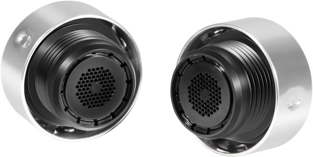 Vacuum breaker cap with black internal mesh ports shown from front