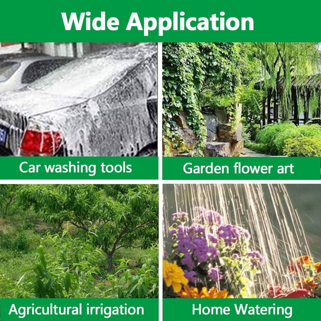 Clear PVC vinyl tubing shown for watering, water stream applications