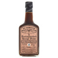 Geo Watkins Mushroom Ketchup bottle, dark brown sauce, glass condiment container