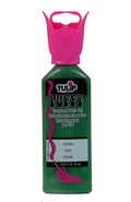 Tulip Puffy Green dimensional fabric paint bottle with squeeze nozzle, 1.25 oz