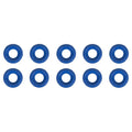 Fel-Pro grommet set: blue plastic grommets with center holes, 10-pack.