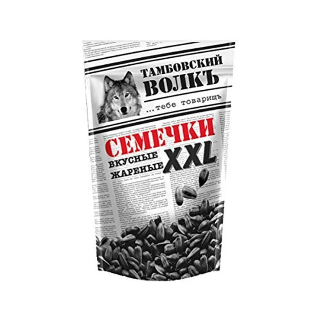 Tambovsky Volk XXL roasted sunflower seeds bag, large snack pack