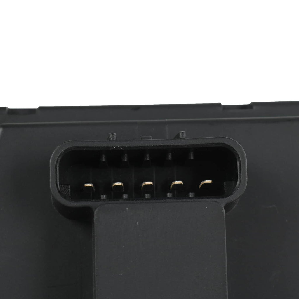 Headlight actuator control relay module multi-pin electrical connector interface