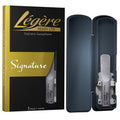 Legere synthetic soprano sax reed box with two reeds in carry case