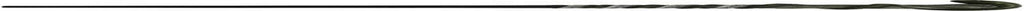 Green serpent design wand tip close-up with dark shaft
