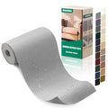 Grey canvas repair tape roll, self-adhesive waterproof fabric patching strip