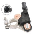 Battery current sensor with black electrical connector and mounting bracket