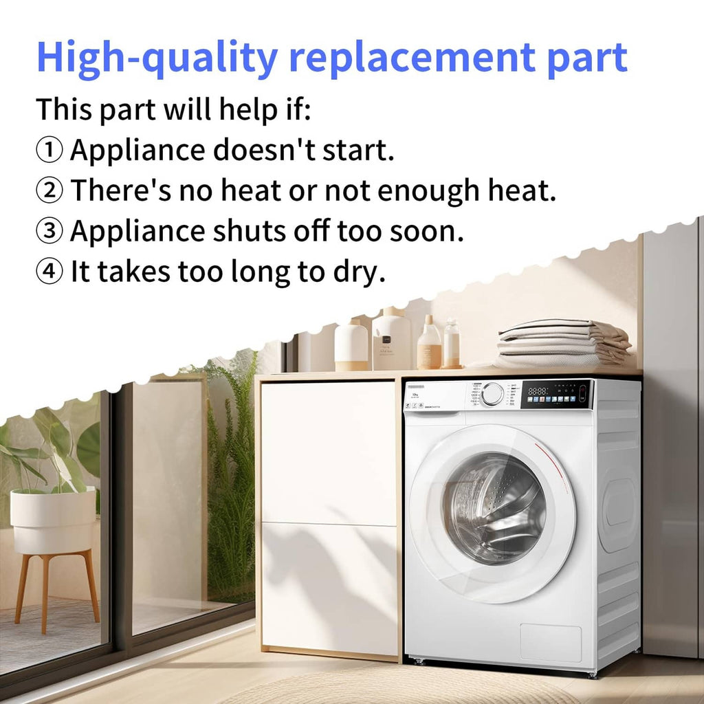Front-loading clothes dryer with laundry inside the drum
