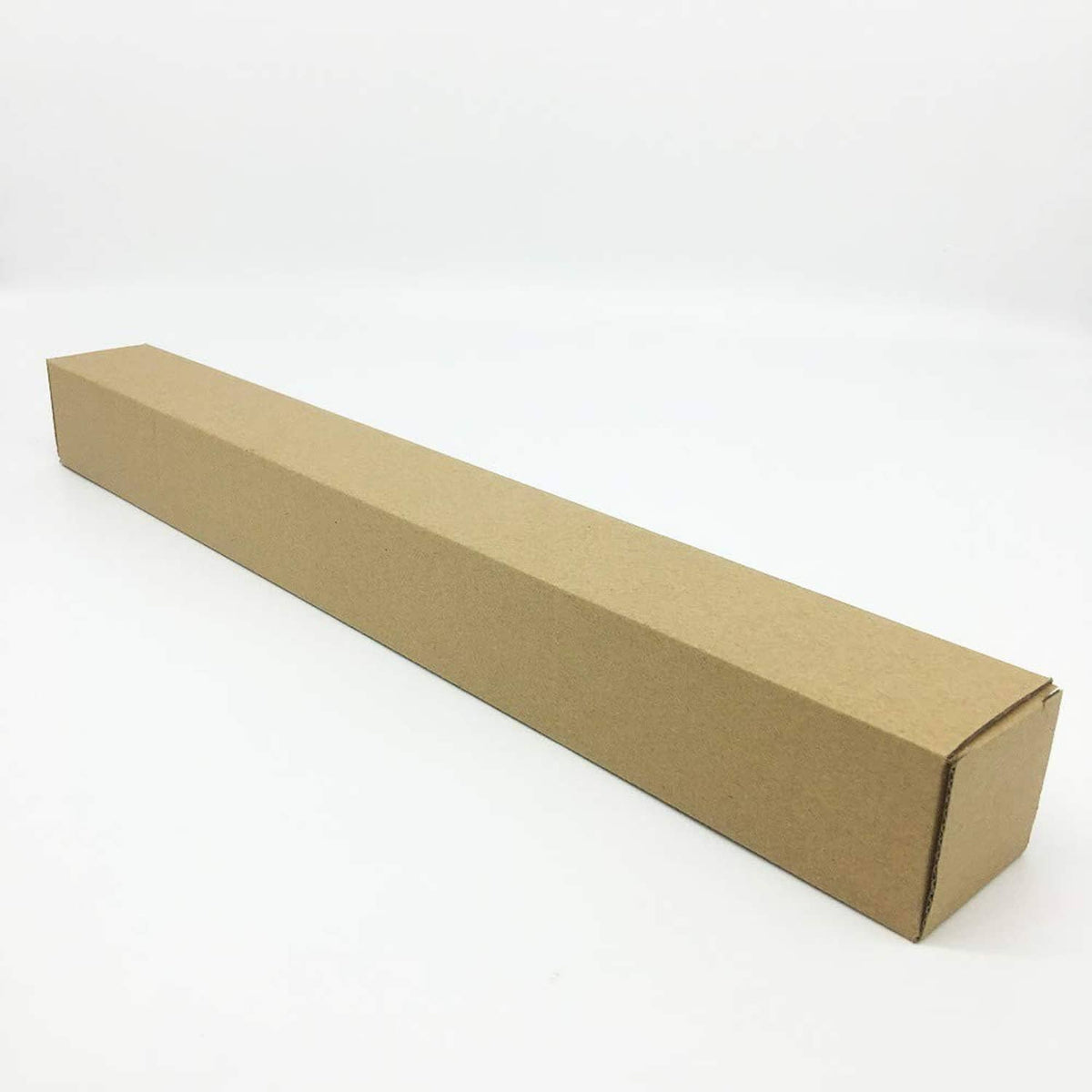 Cardboard shipping box containing a 1U horizontal rack cable manager duct