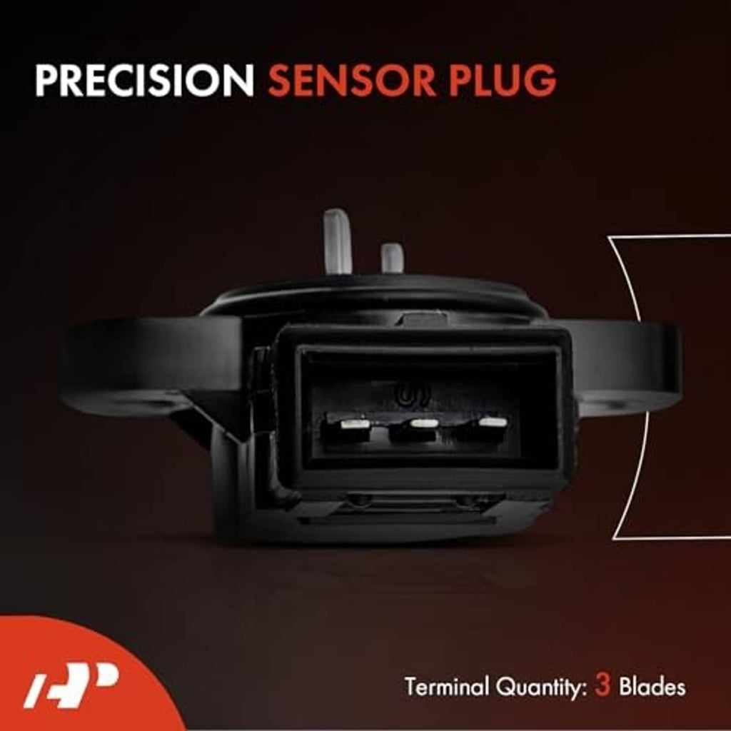 Throttle position sensor with exposed sensor plug terminals