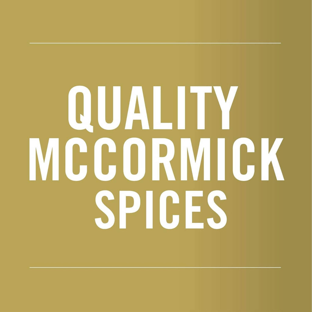 Quality McCormick Spices label badge