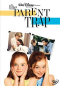 The Parent Trap DVD cover with two smiling girls and DVD logo