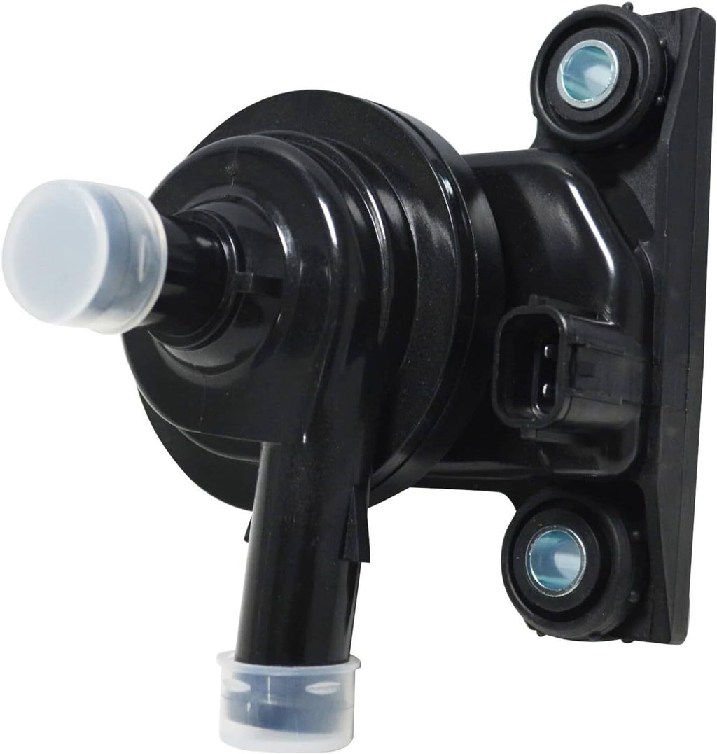 Electric inverter water pump with black housing and electrical connector
