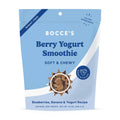 Berry yogurt smoothie dog treat pouch, soft & chewy; blueberries, banana, yogurt recipe