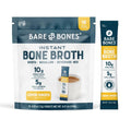 Bare Bones instant bone broth packet, Lemon Ginger, 16 stick packs