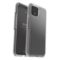 Clear protective phone case with raised edges and camera cutout for Pixel 4