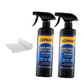 Two SOAPAMI quick effect coating agent ceramic spray bottles with black trigger caps