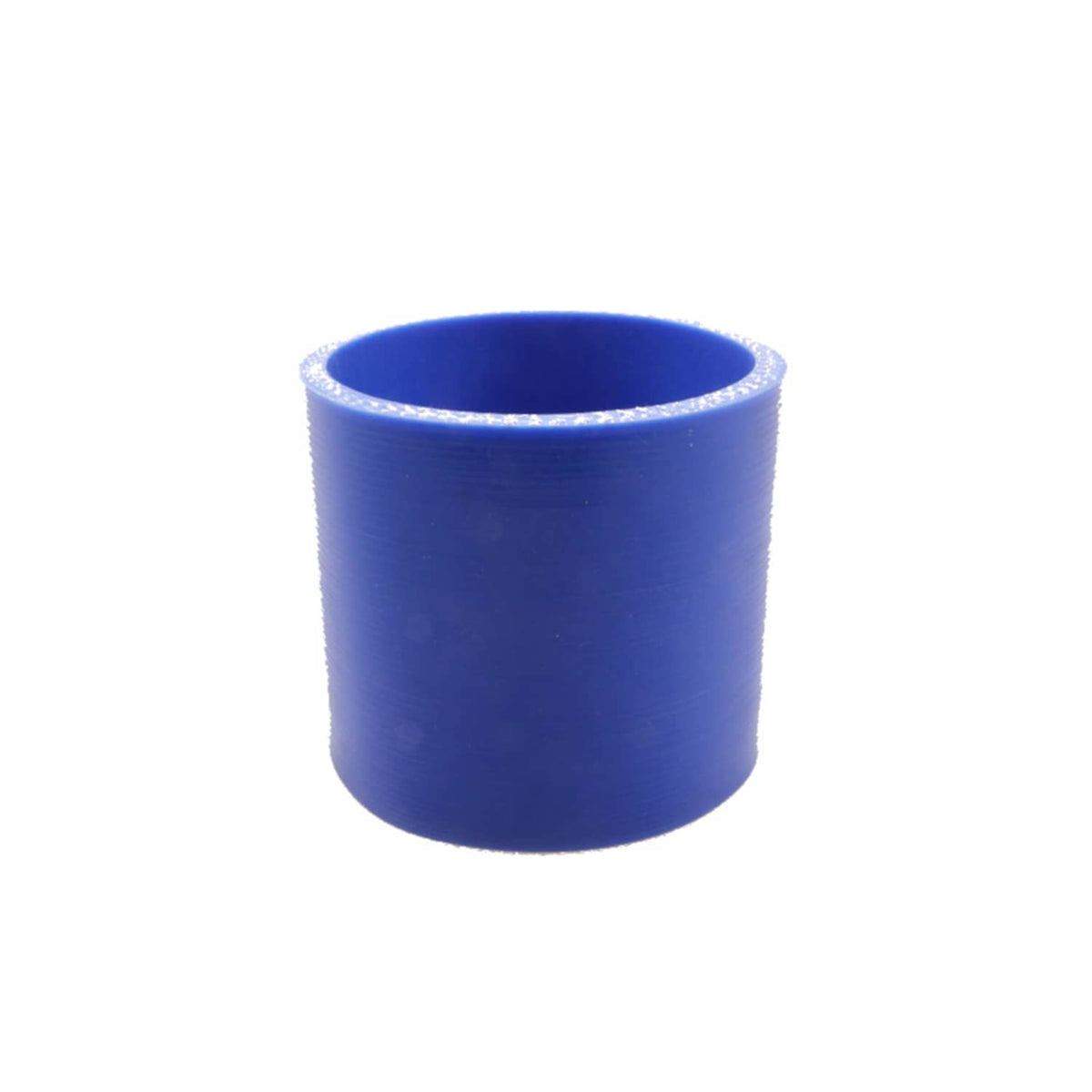 Blue silicone coupler sleeve for intake piping