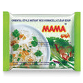 MAMA instant rice vermicelli clear soup noodle pouch, green package