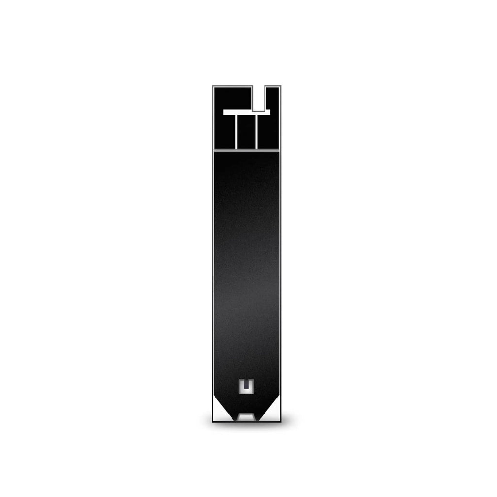 Agamatrix Presto blood glucose test strip vial, black label with white strip icons