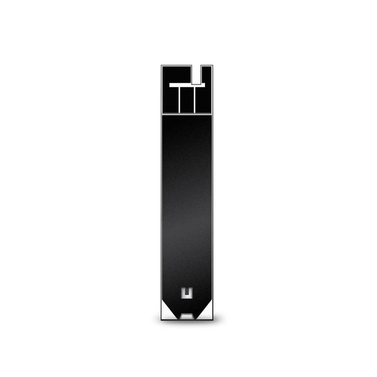 Agamatrix Presto blood glucose test strip vial, black label with white strip icons