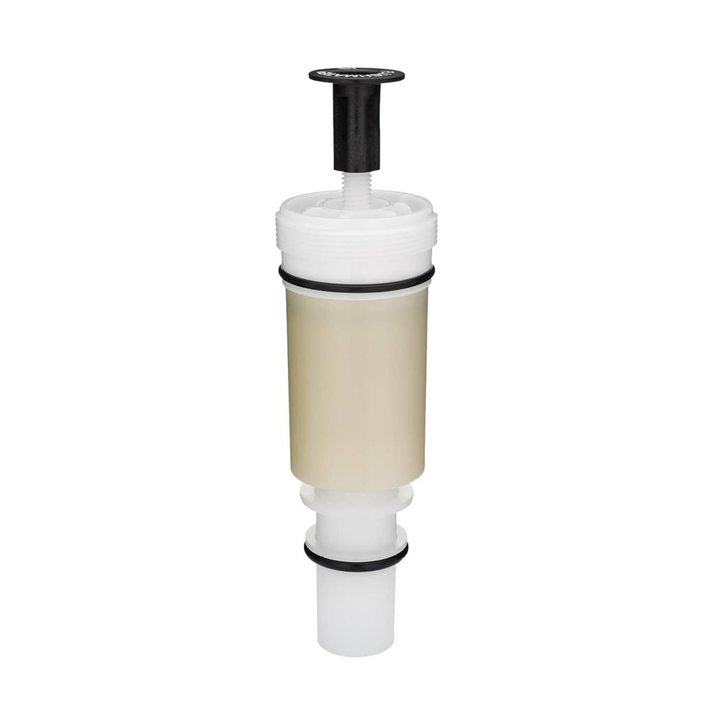 Flushmate flush valve replacement cartridge assembly with white and beige housing