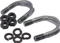 U-bolt kit with two U-shaped bolts, hex nuts, and washers for 1310 U-joint