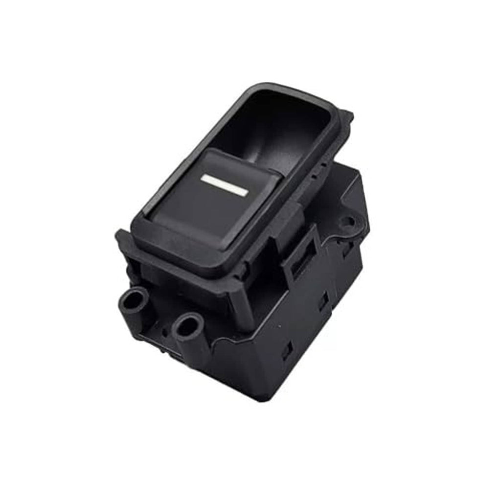 Power window switch module with top window button cover and base housing