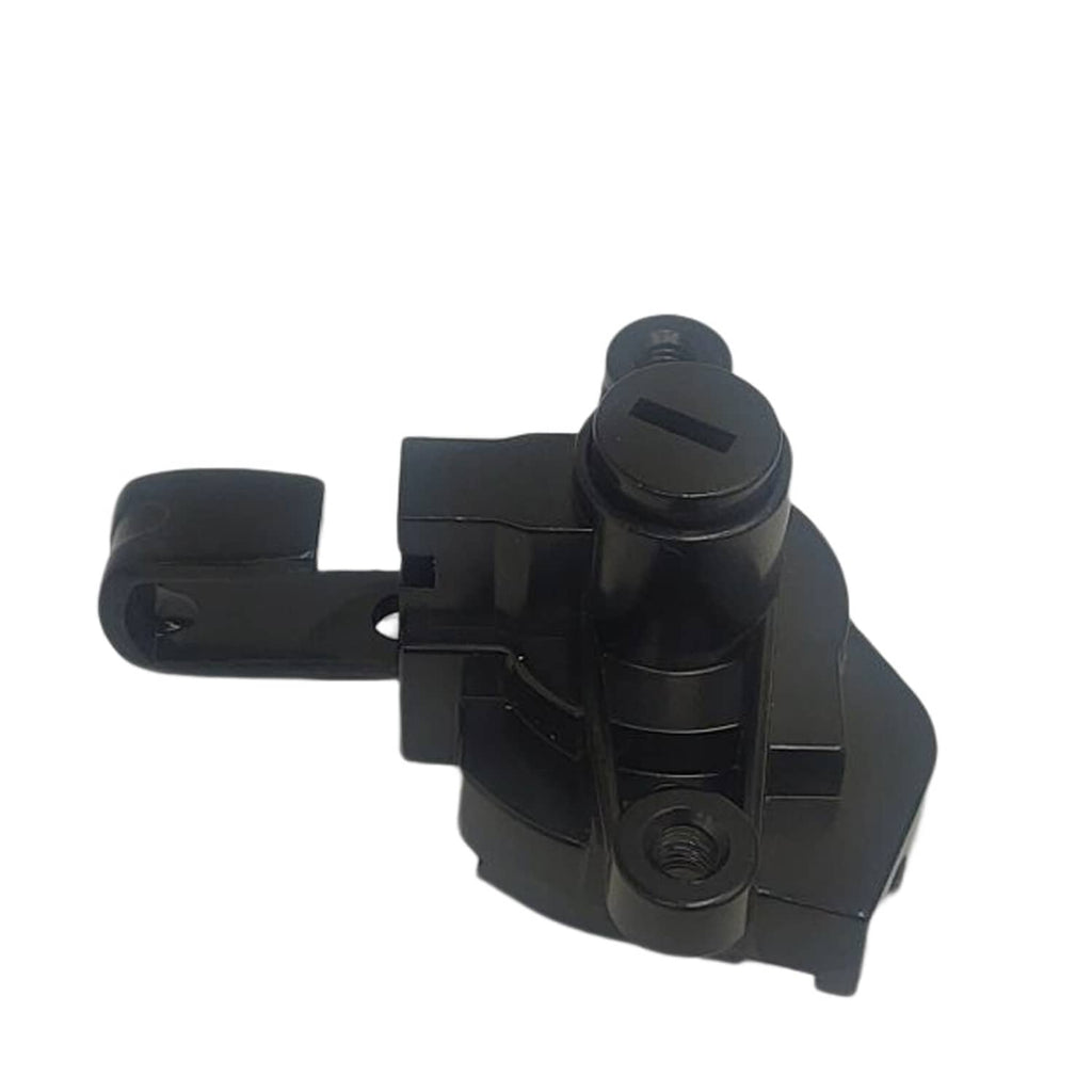 Ignition switch module with black plastic housing and key cylinder