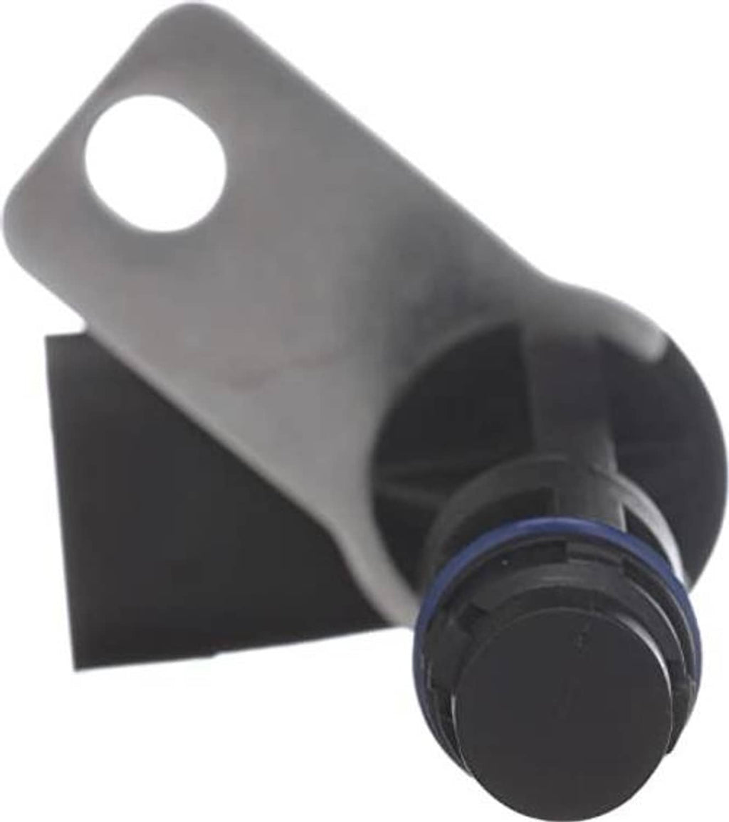 Black sensor with gray intake shield and round connector end