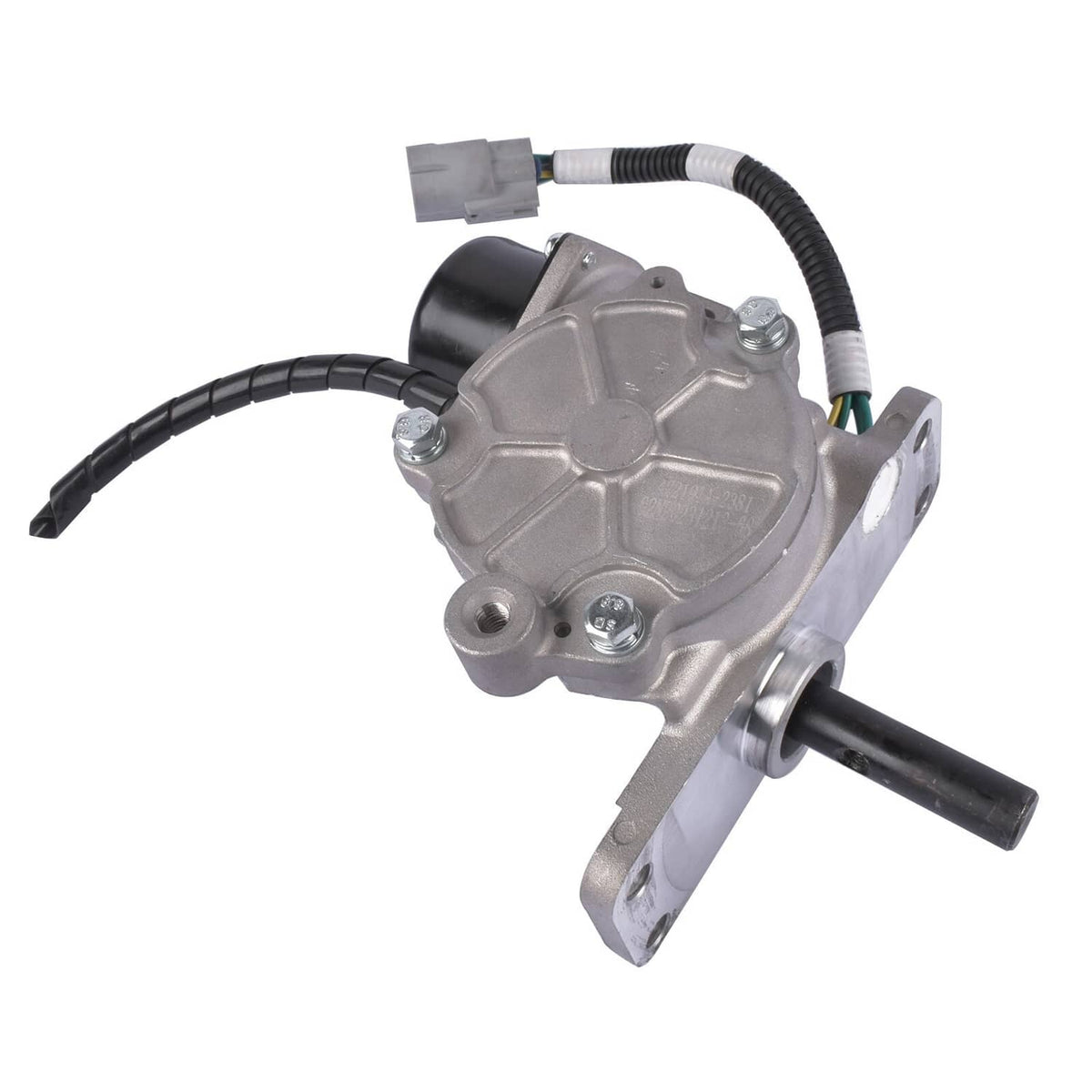 Rear differential lock actuator with black solenoid and wiring harness