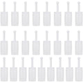 40-pack nylon mesh paint strainers with white plastic caps