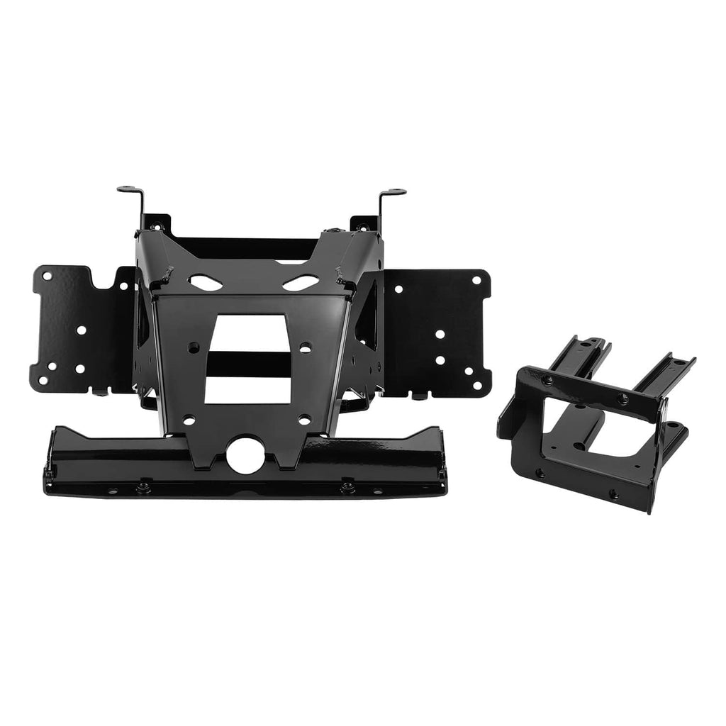 Black inner fairing radio frame bracket mount and side plates set