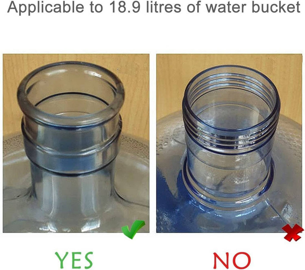 Blue snap-on non-spill replacement bottle caps with round spillproof lid